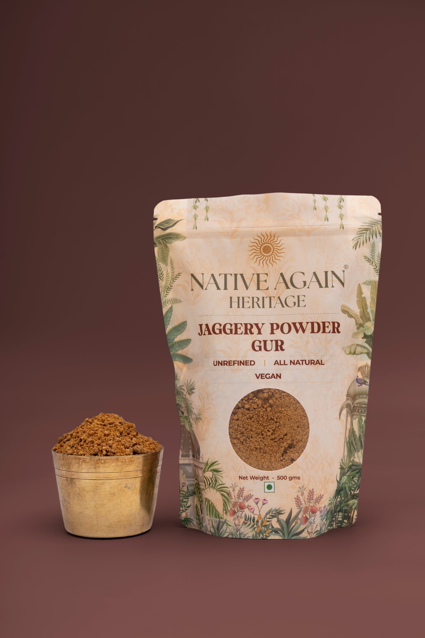 Heritage Jaggery Powder/ Gur 500 gm