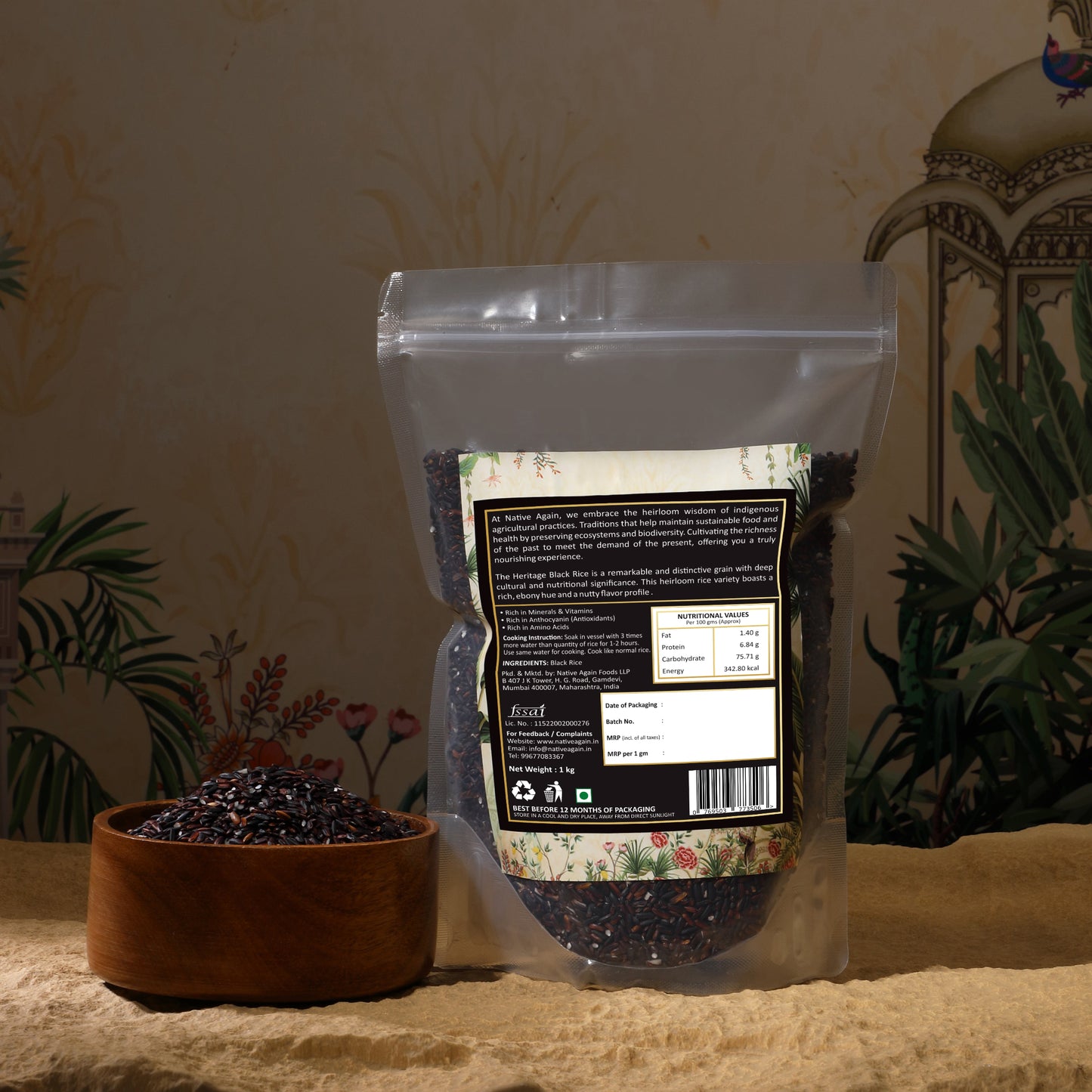 Heritage Black Rice 1Kg