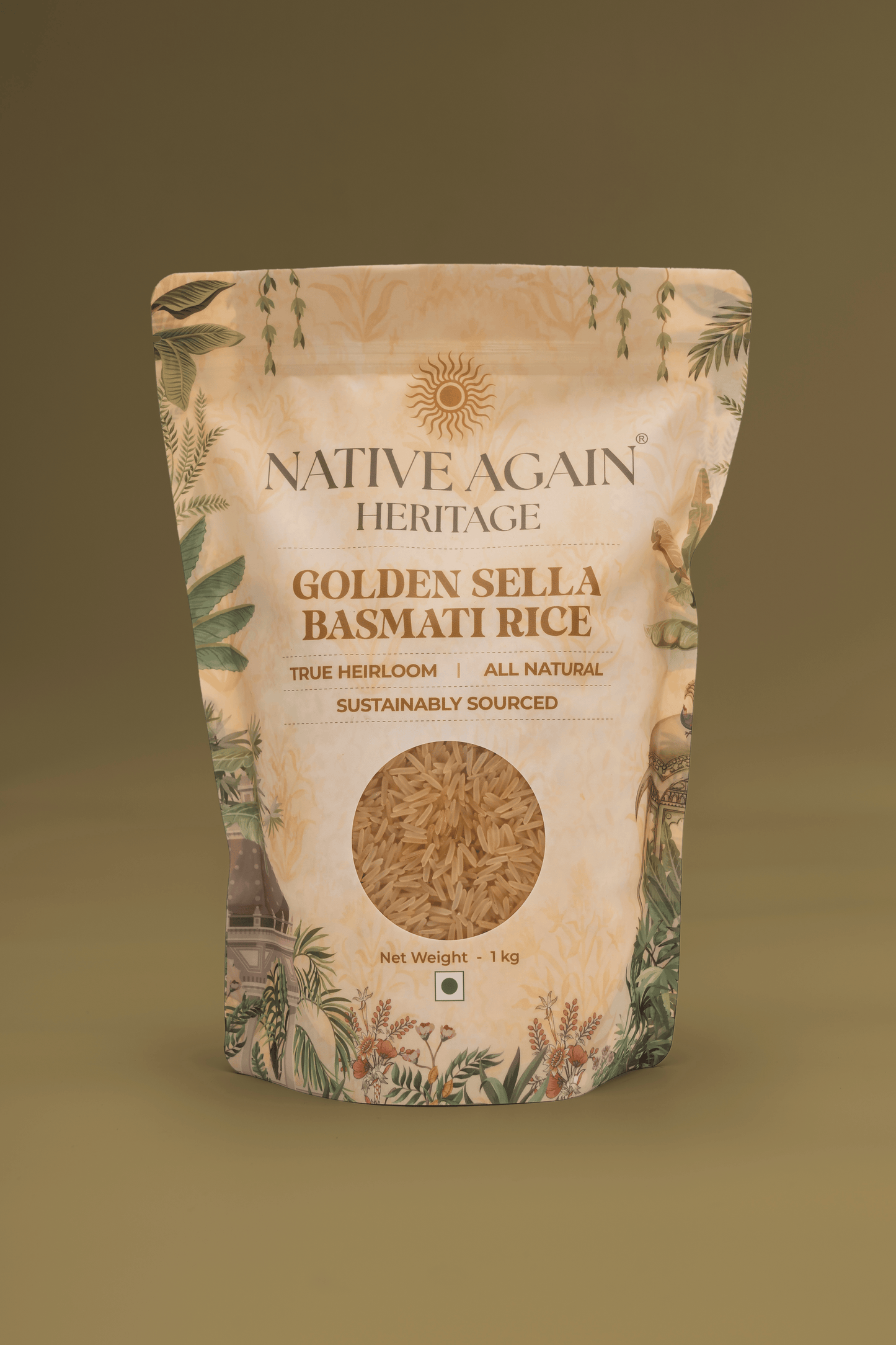 Heritage Golden Sella Basmati Rice 1 Kg