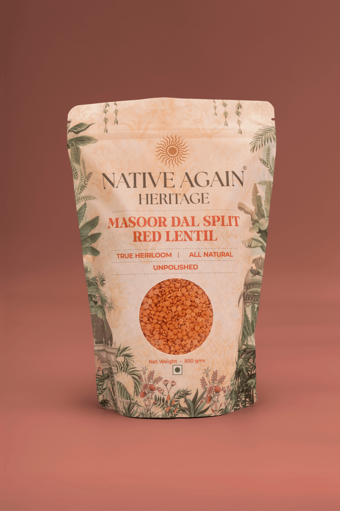 Heritage Masoor Dal (Split) / Red Lentil 500 gm