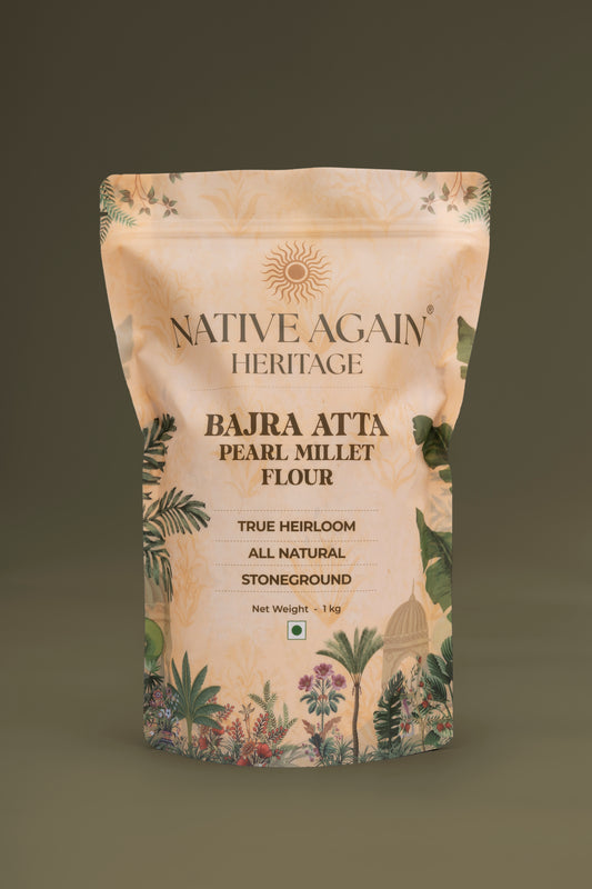 Heritage Bajra Atta / Pearl Millet Flour 1 Kg (Copy)
