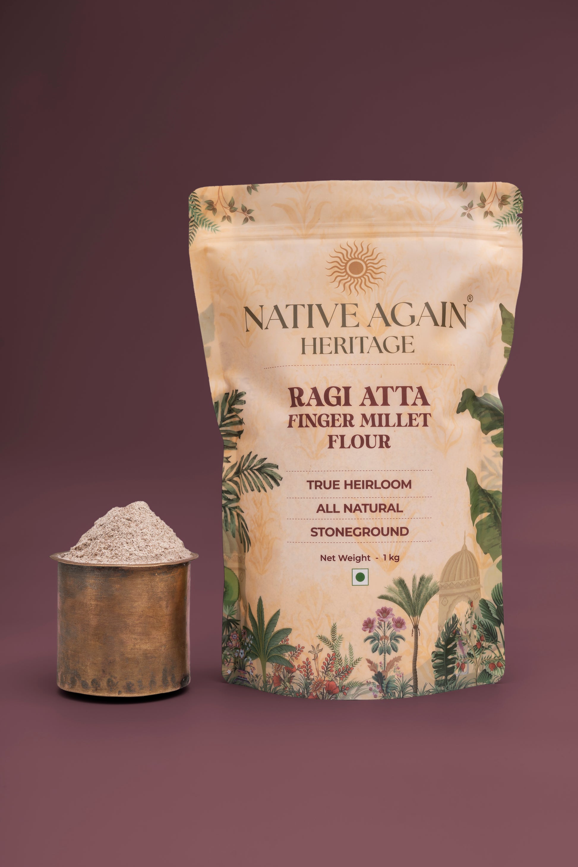 Heritage Ragi Atta / Finger Millet Flour 1 Kg