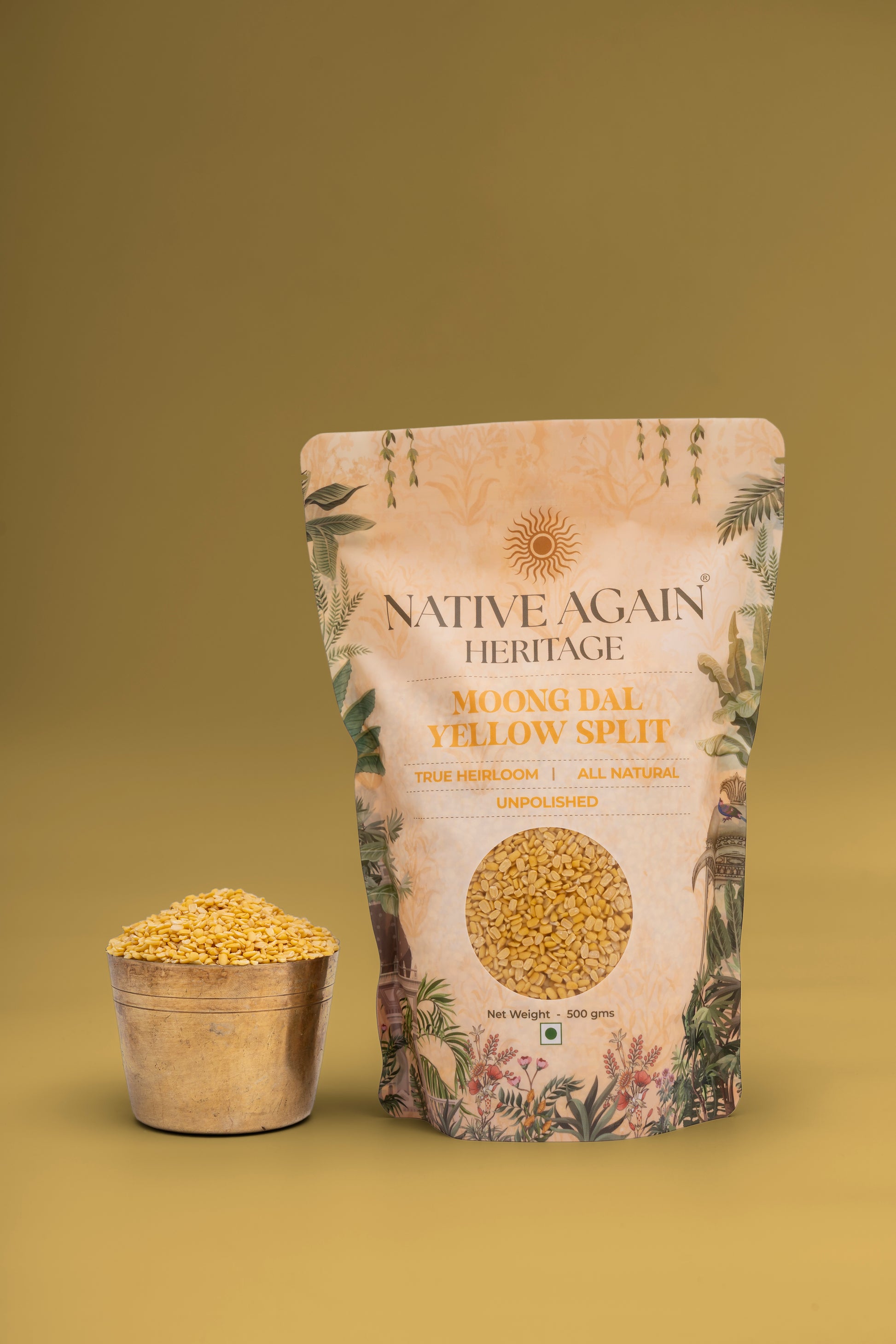Heritage Moong Dal / Yellow Gram 500 gm