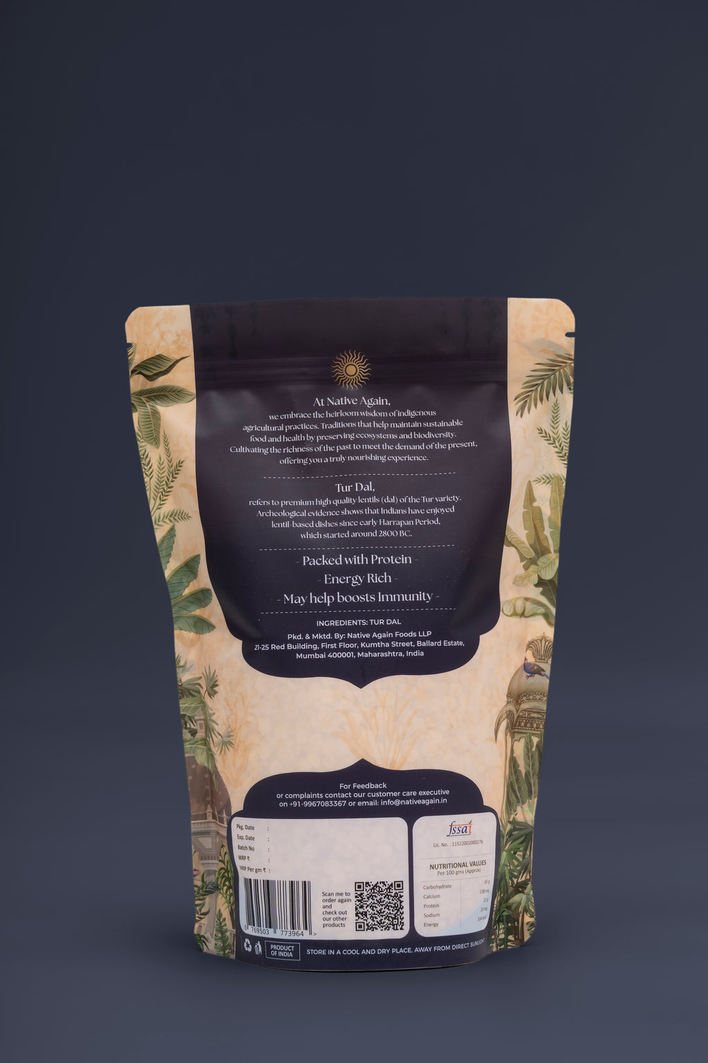 Heritage Tur Dal / Pigeon Pea 500 gm