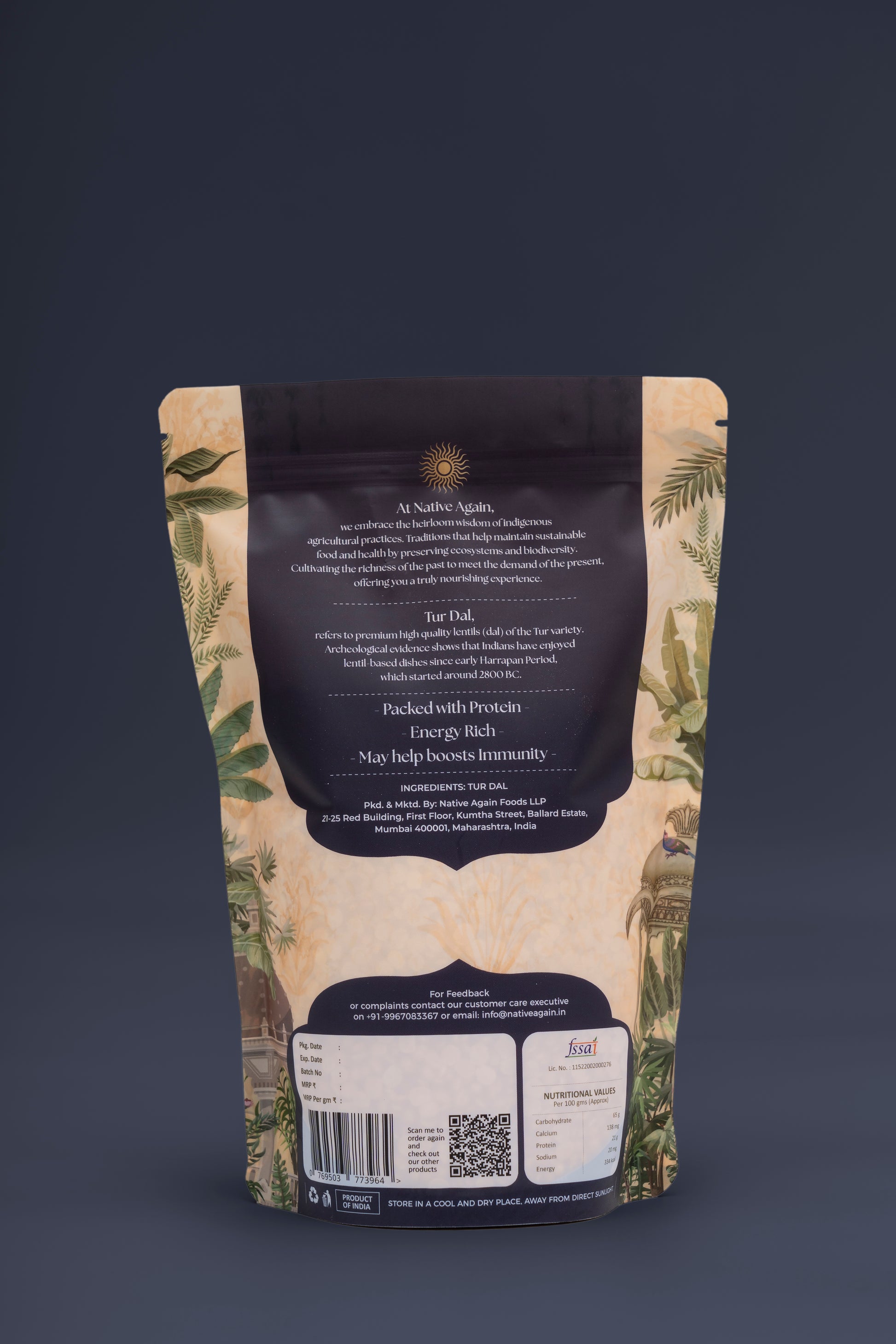 Heritage Tur Dal / Pigeon Pea 500 gm