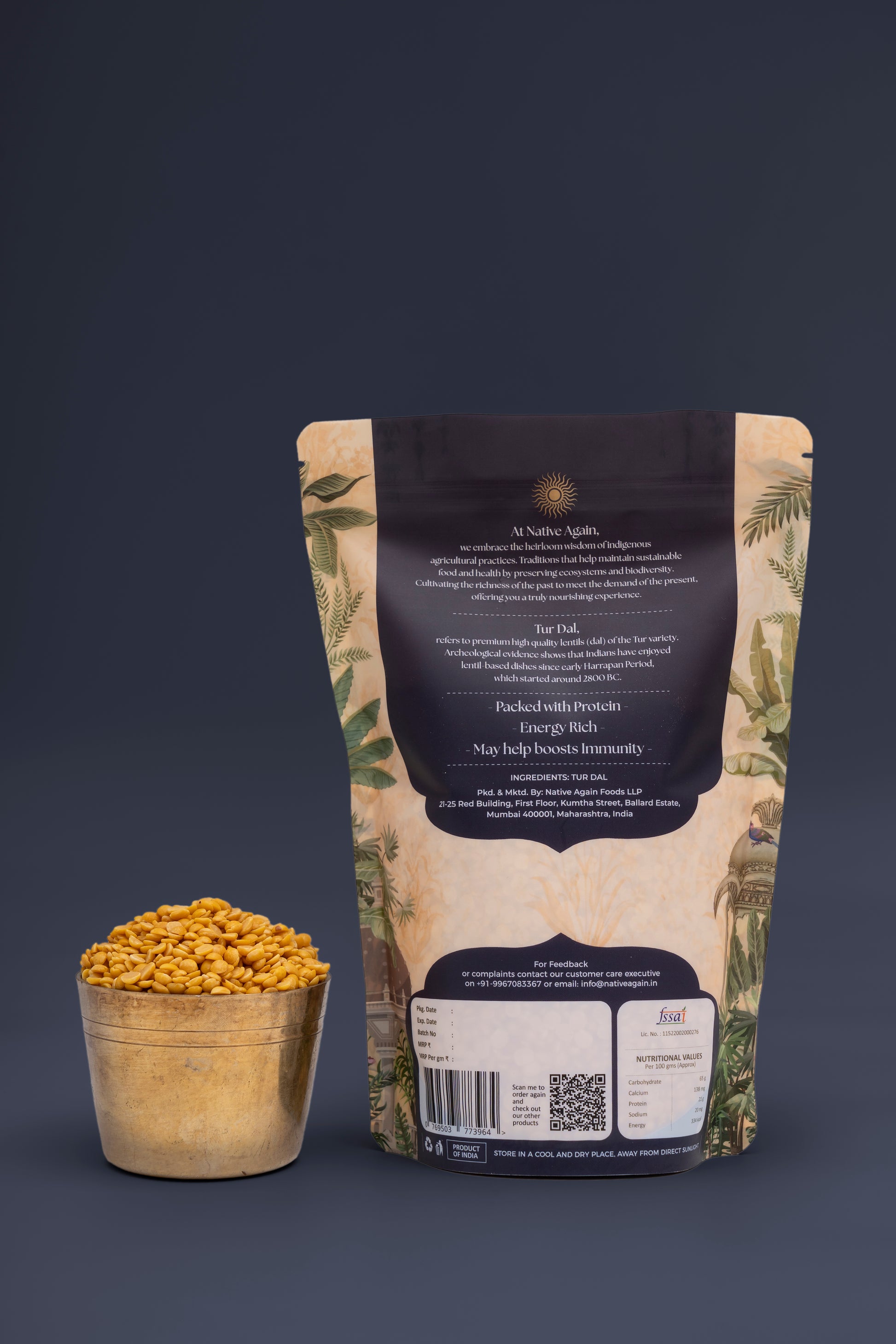 Heritage Tur Dal / Pigeon Pea 500 gm