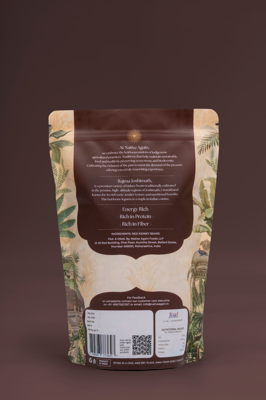 Heritage Rajma Joshimath (Red Kidney Beans) 500 gm