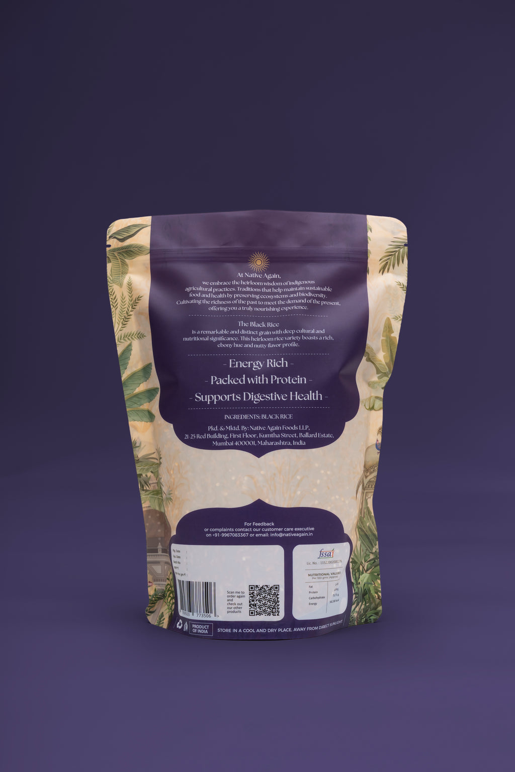 Heritage Black Rice 1Kg