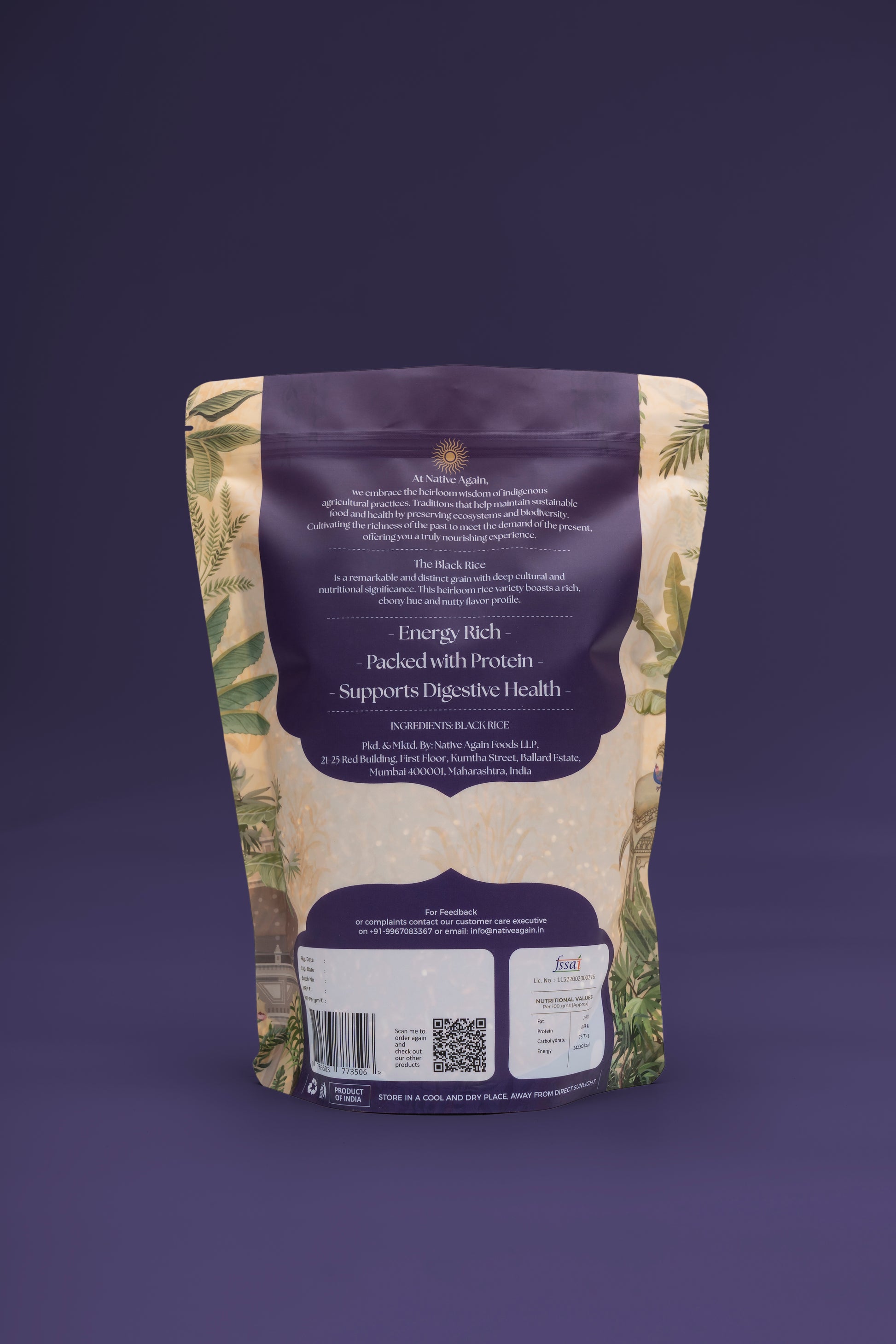Heritage Black Rice 1Kg