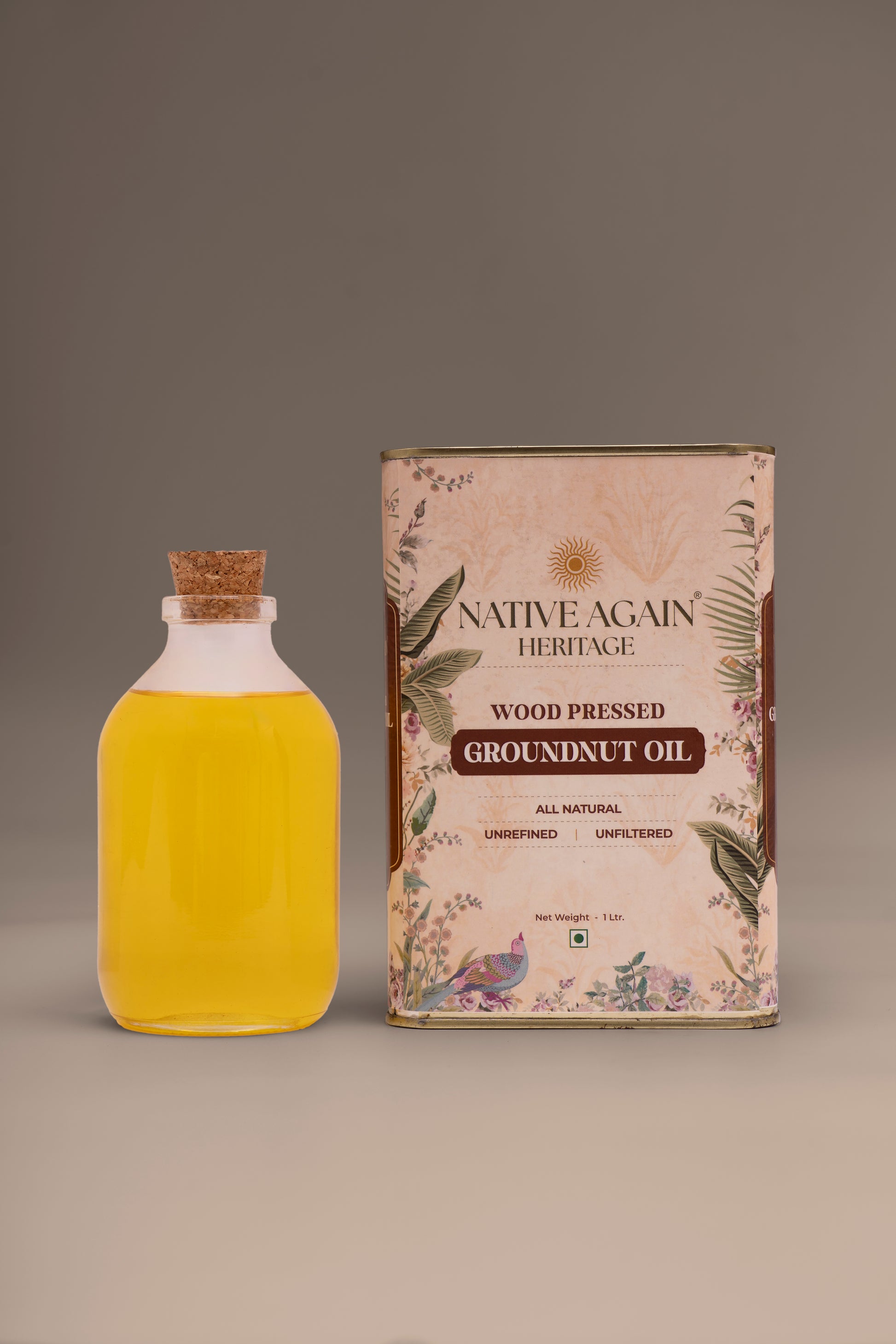 Heritage Wood Pressed Groundnut Oil