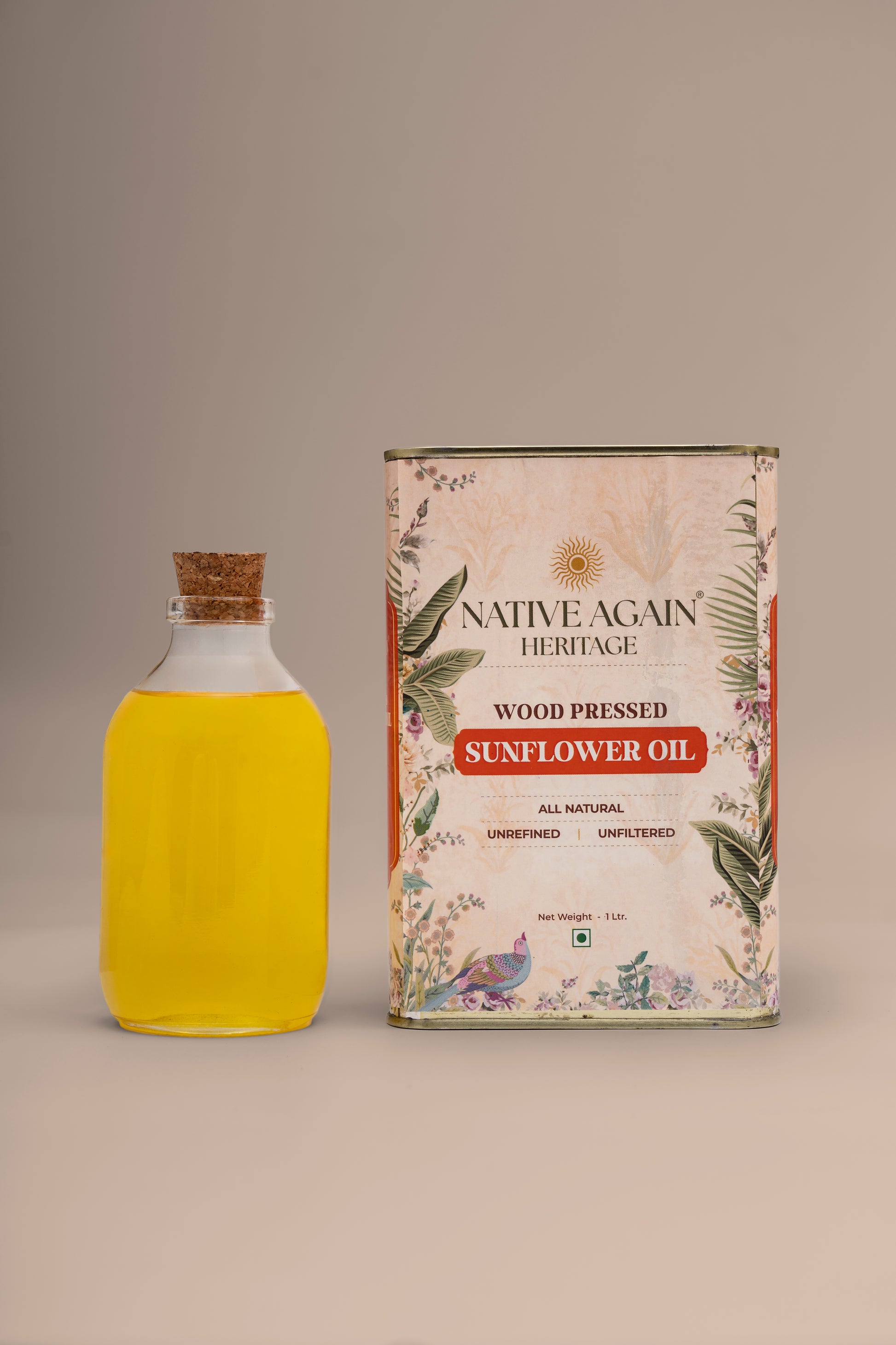 Heritage Wood Pressed Sunflower Oil