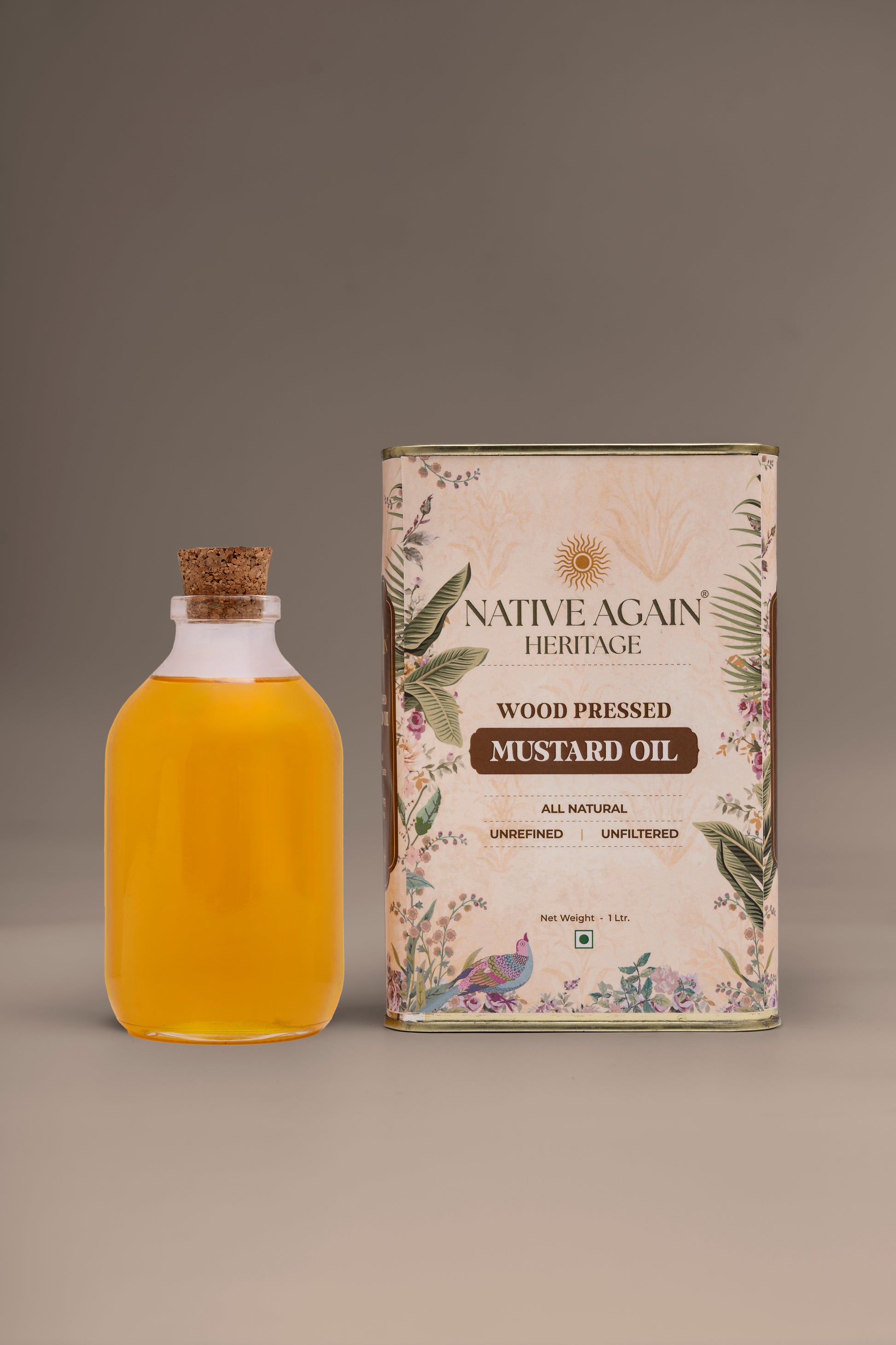 Heritage Wood Pressed Mustard Oil
