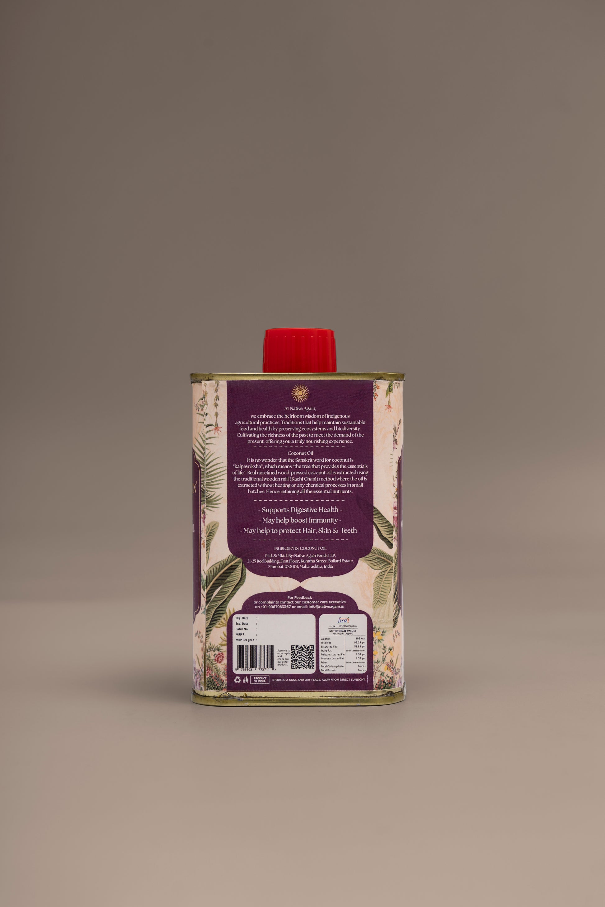Heritage Wood Pressed Coconut Oil