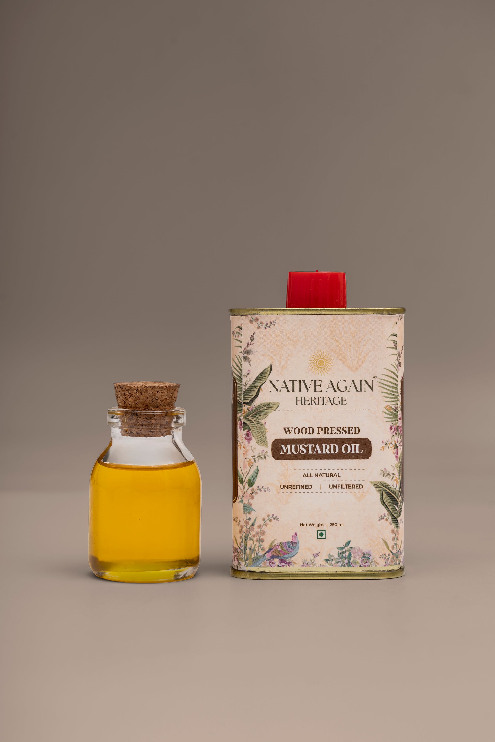 Heritage Wood Pressed Mustard Oil