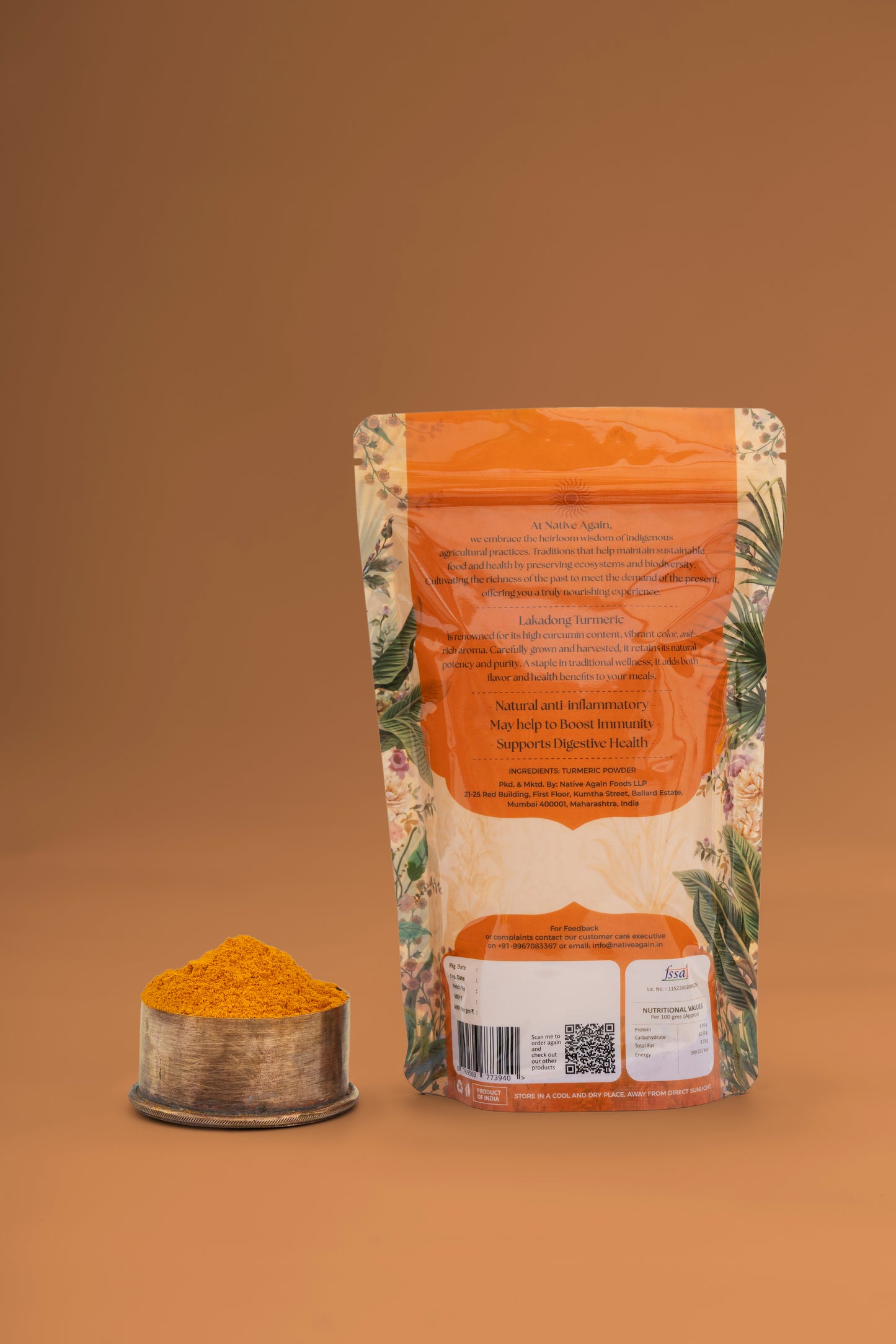 Heritage Lakadong Turmeric 250g