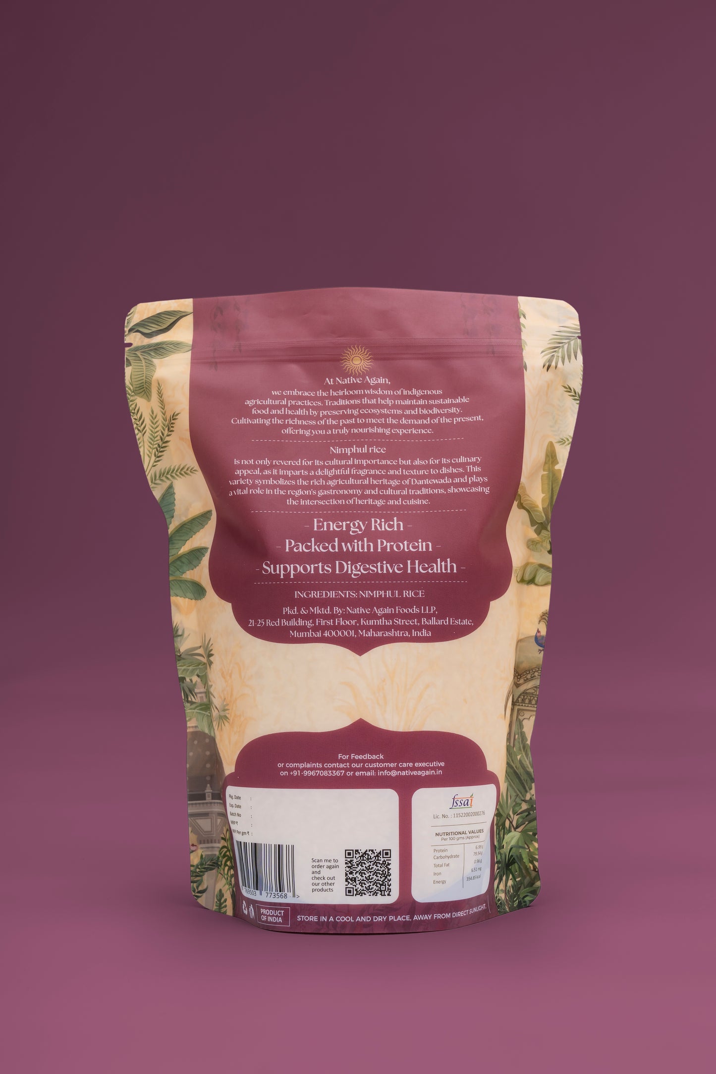 Heritage Nimphul Rice 1 Kg