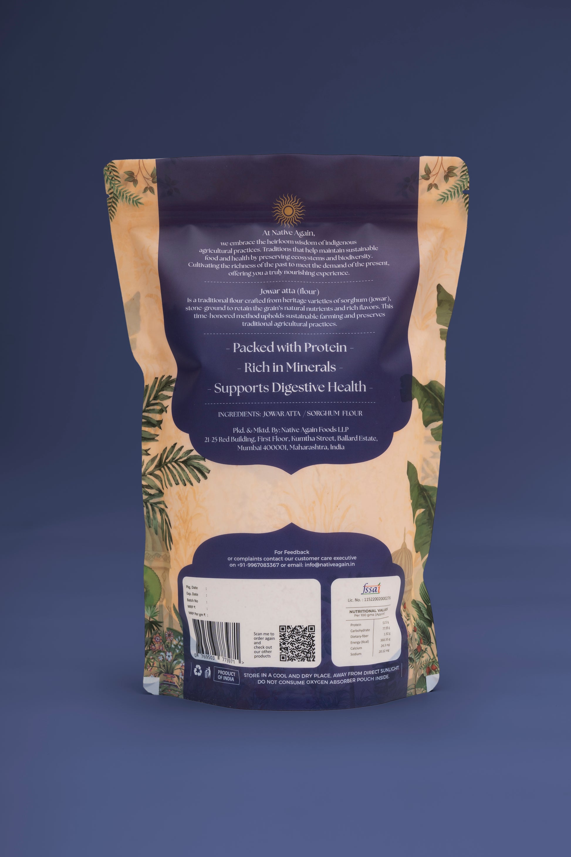 Heritage Jowar Atta / Sorghum 1 Kg