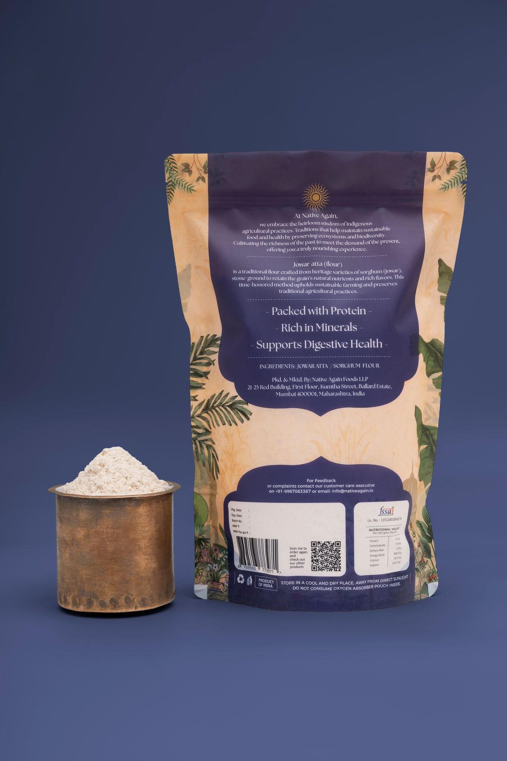 Heritage Jowar Atta / Sorghum 1 Kg