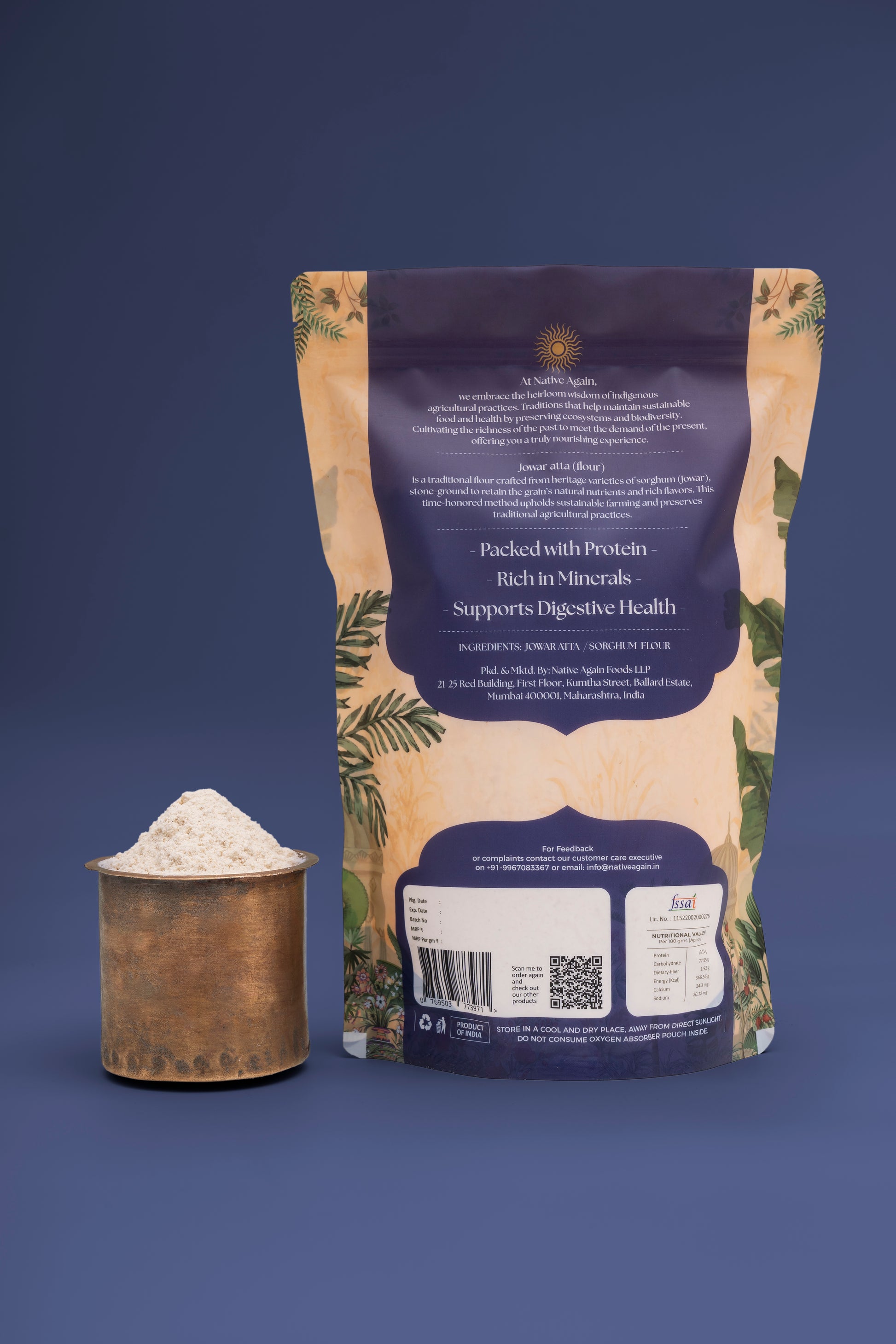 Heritage Jowar Atta / Sorghum 1 Kg