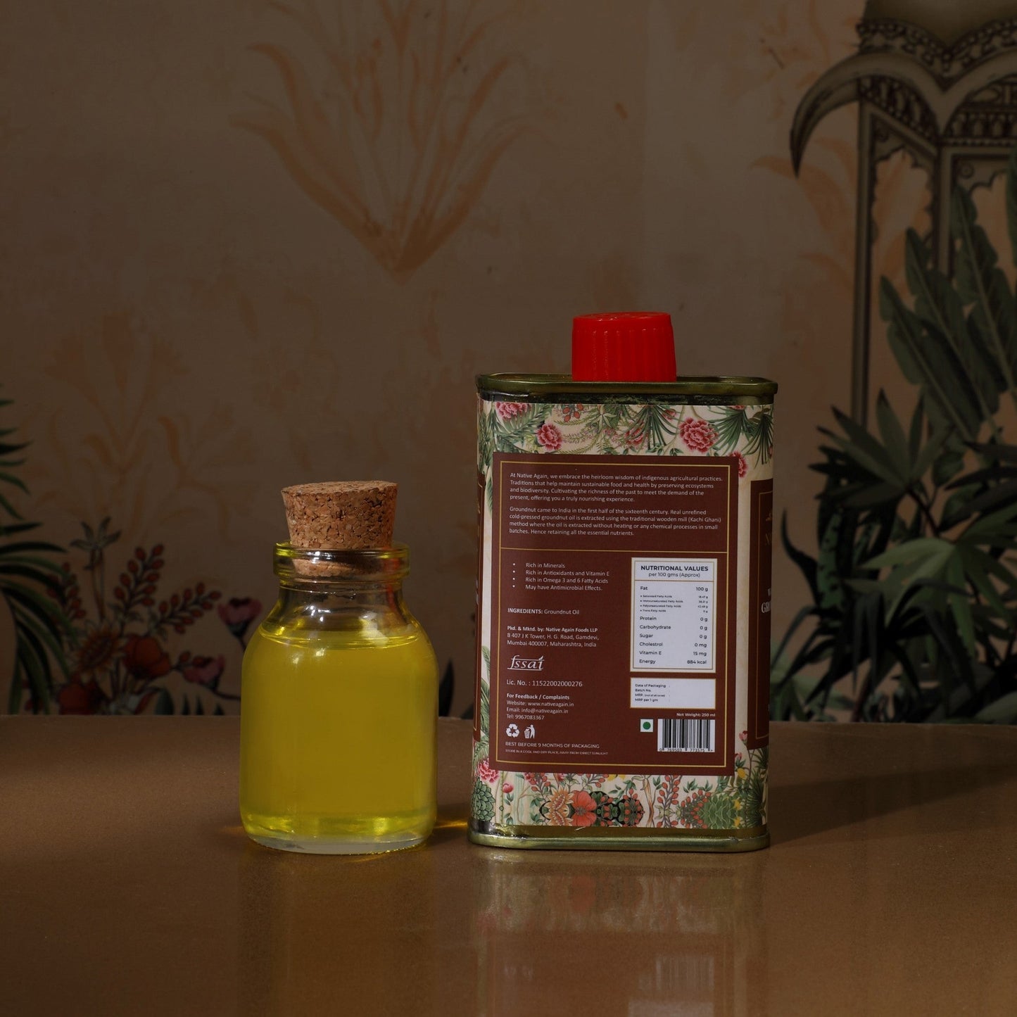 Heritage Wood Pressed Groundnut Oil