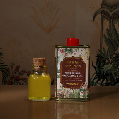 Heritage Wood Pressed Groundnut Oil