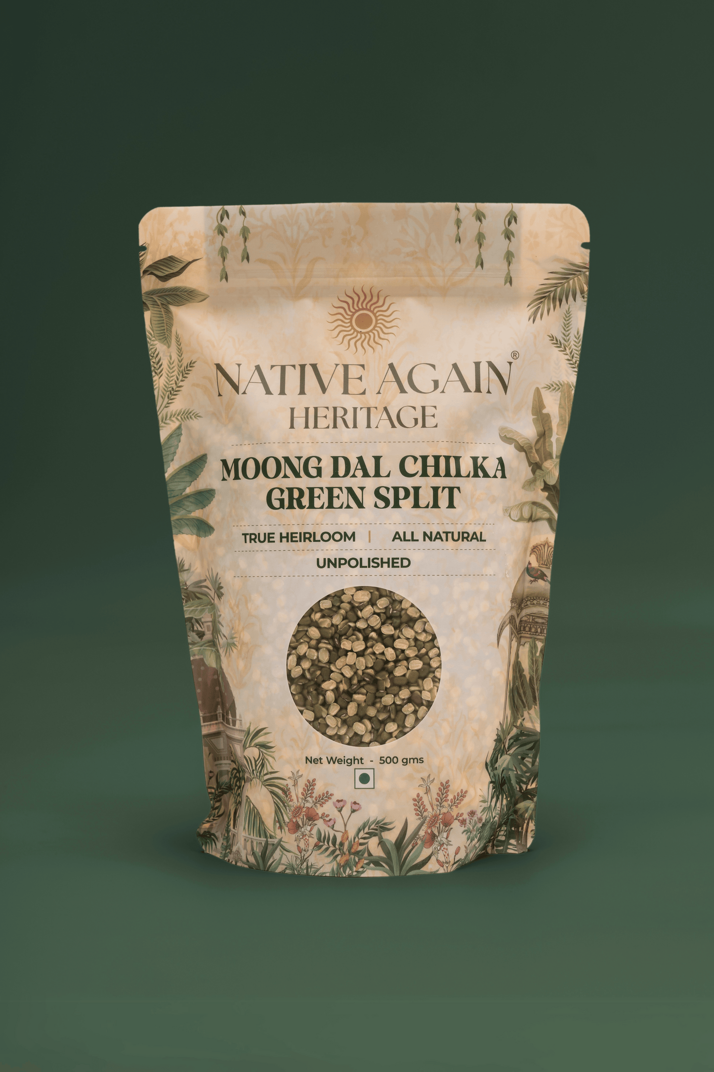 Heritage Moong Dal Chilka / Green Gram 500 gm