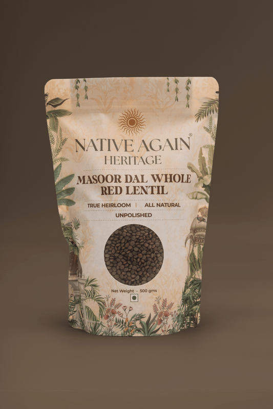 Heritage Masoor Dal (Whole) / Red Lentil  500 gm
