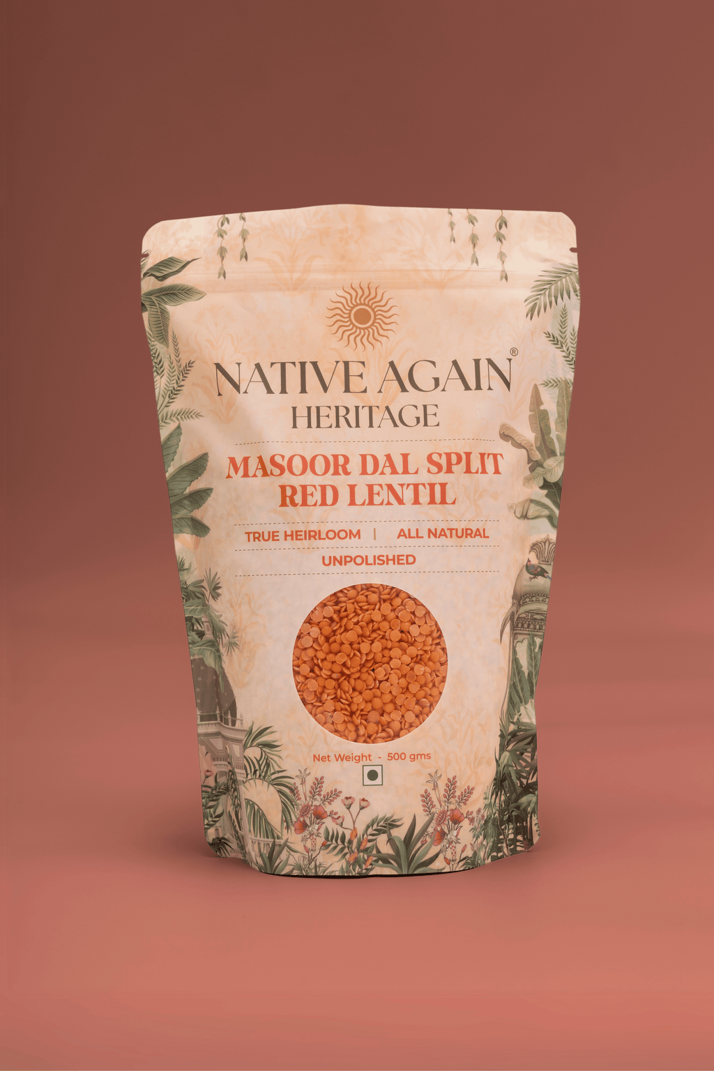Heritage Masoor Dal (Split) / Red Lentil  500 gm