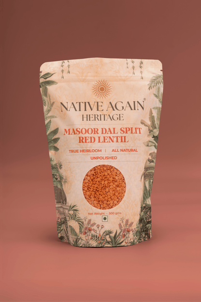 Heritage Masoor Dal (Split) / Red Lentil  500 gm