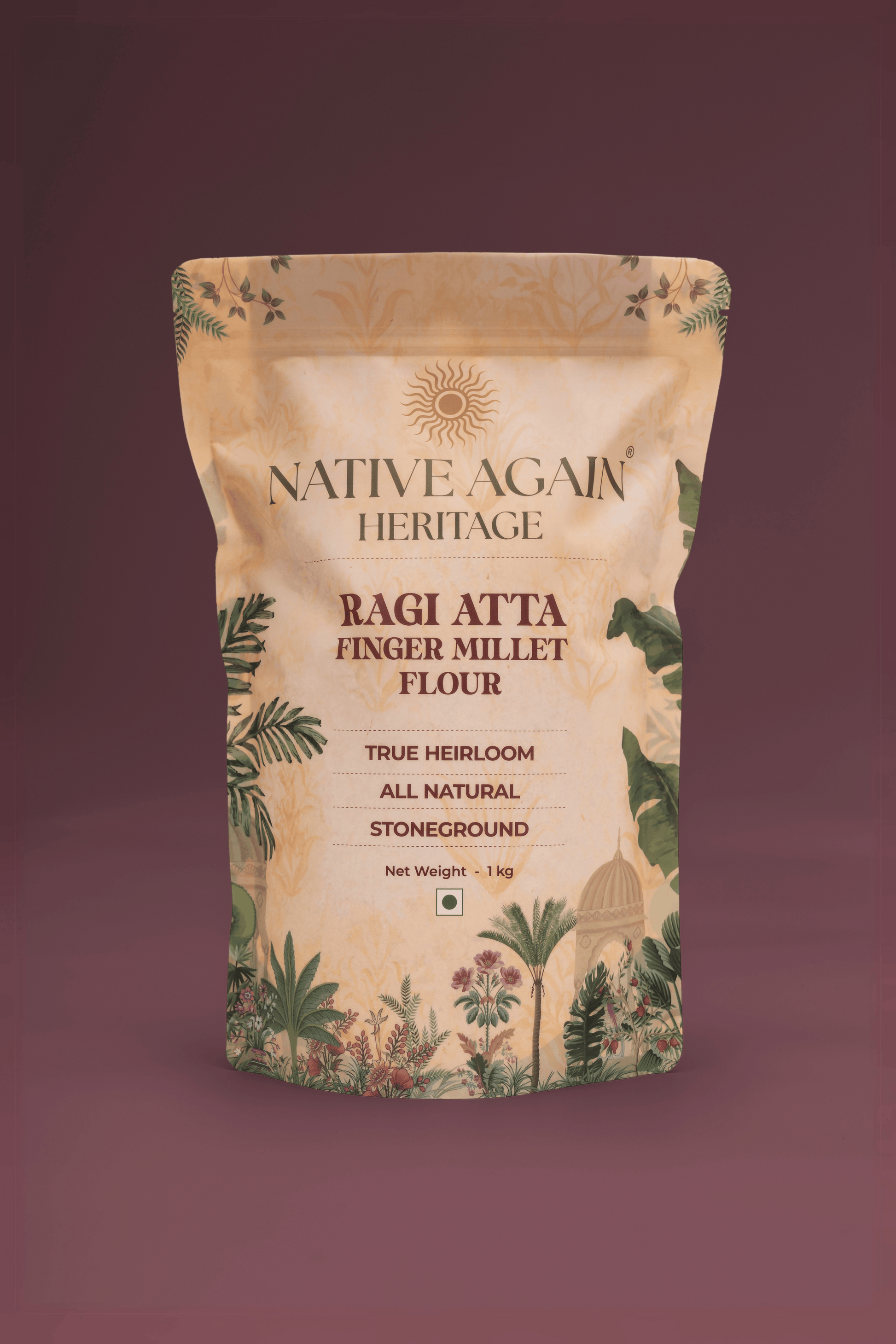 Heritage Ragi Atta / Finger Millet Flour 1 Kg