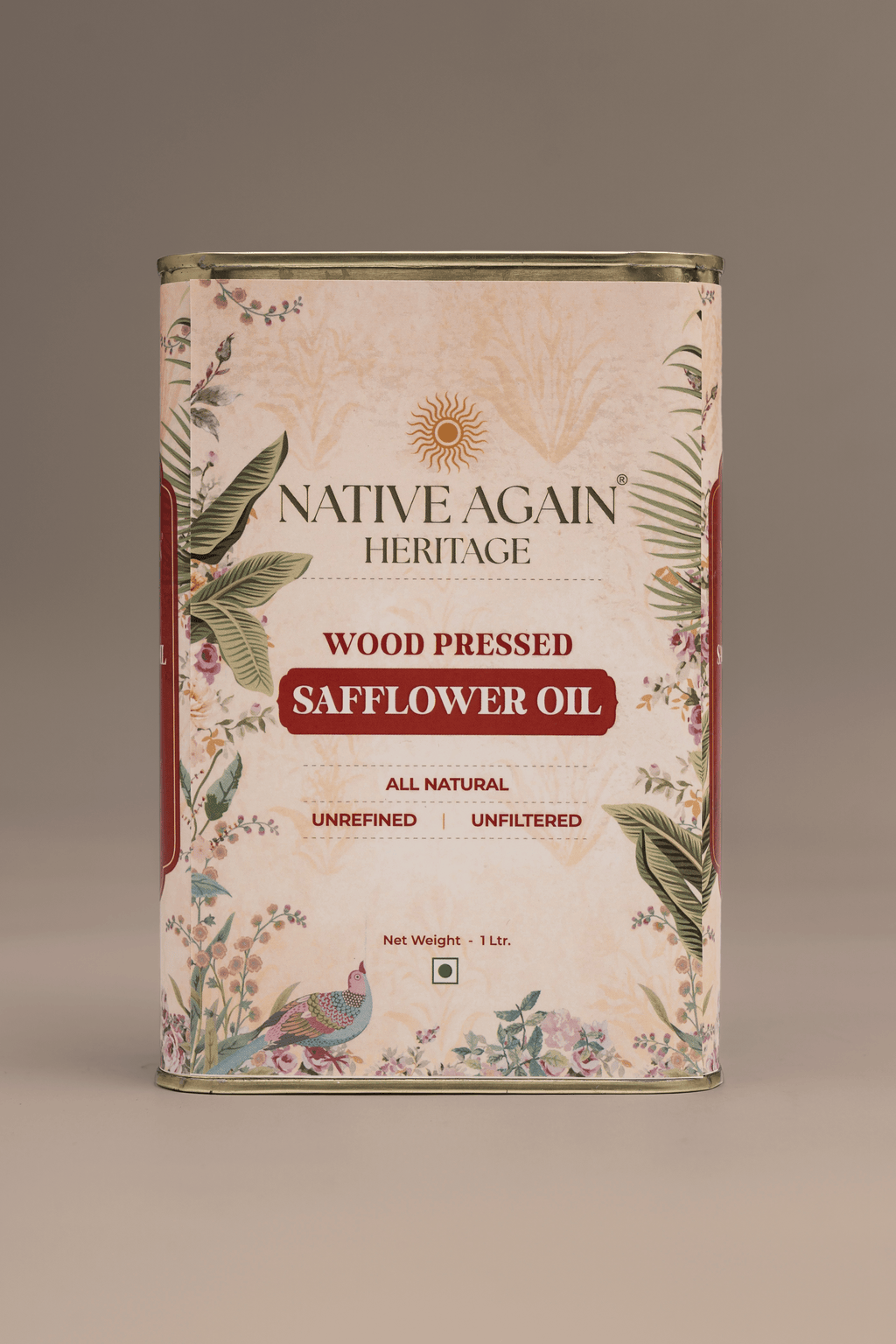 Heritage Wood Pressed Safflower Oil