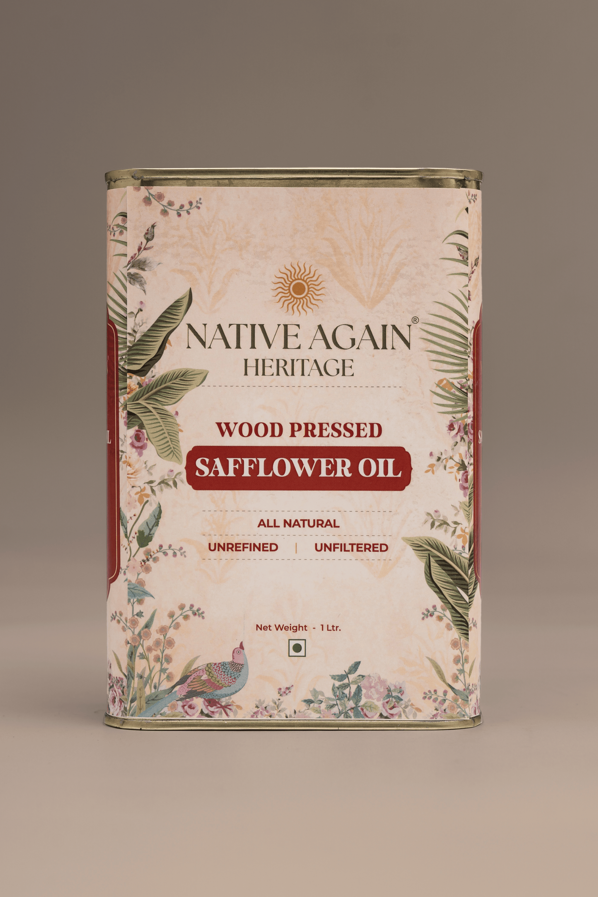 Heritage Wood Pressed Safflower Oil