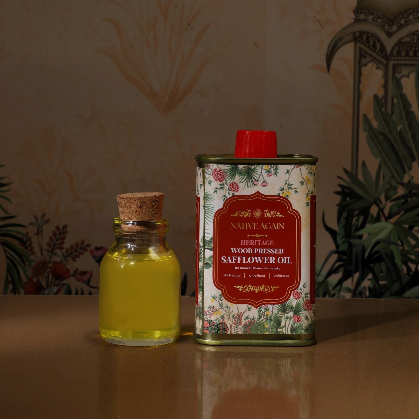 Heritage Wood Pressed Safflower Oil