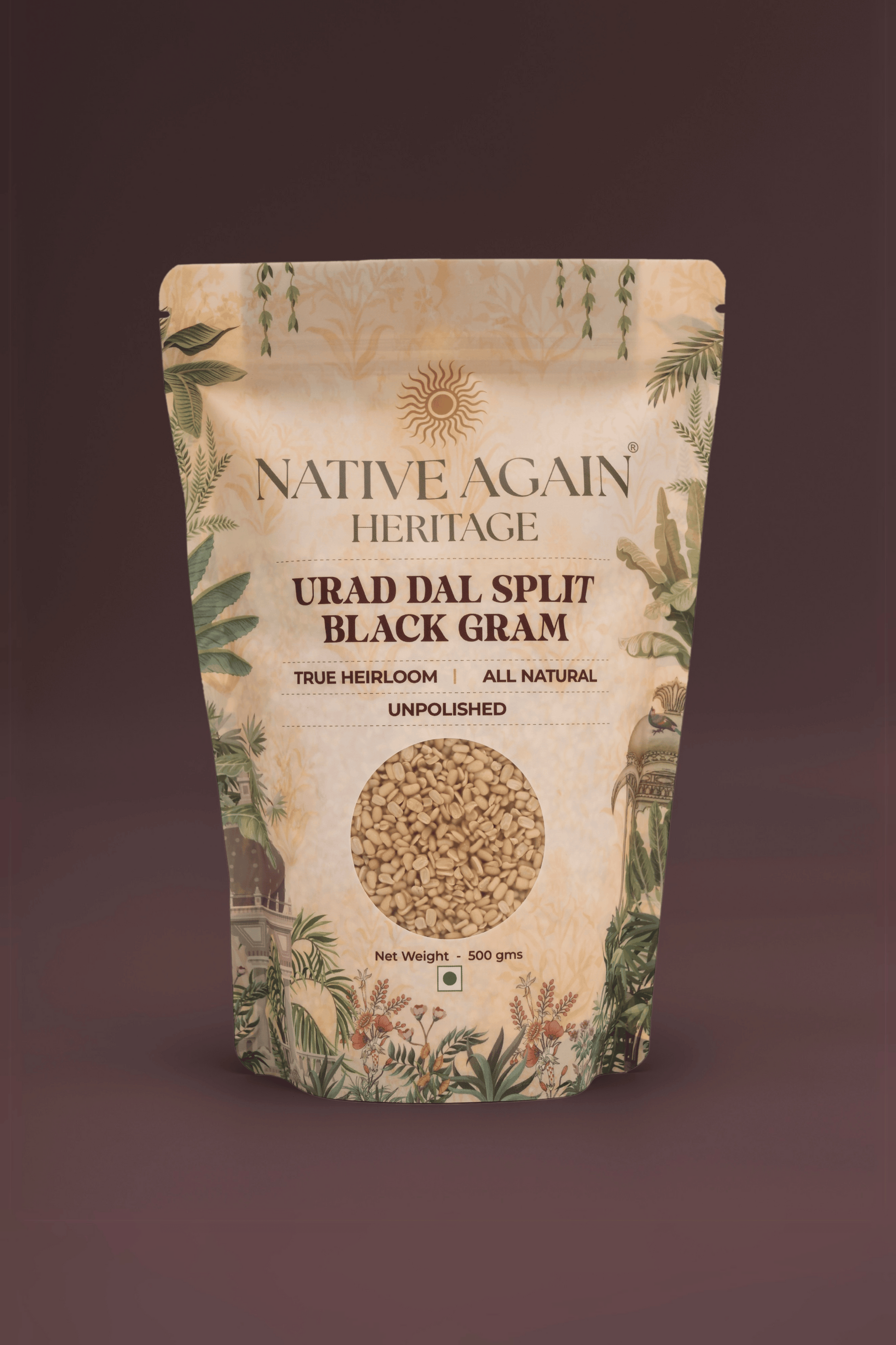 Heritage Urad Dal (Split) / Black Gram  500 gm